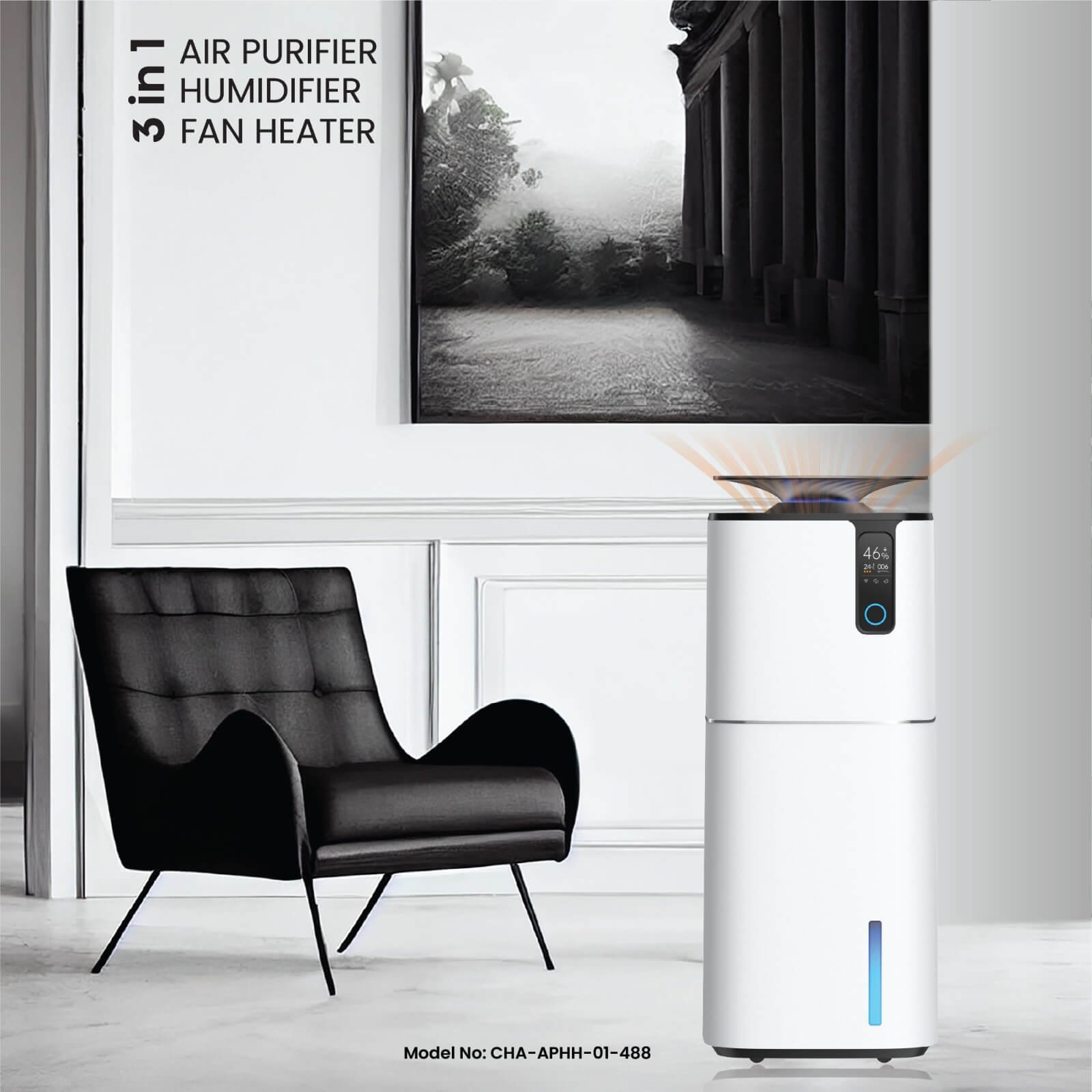 Canon Air Purifier 3-in-1 with Humidifier & Fan Heater - Image 2