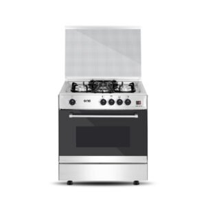 NasGas Cooking Range DG-430 Single Door 5 Burner Stainless Steel Body