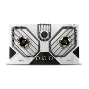 NasGas DG-148 Built-in Hob 3 Burner Stainless Steel Gas Stove Auto Ignition