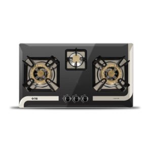 NasGas DG-933 BK Built-in Hob 3 Burners Tempered Glass Gas Stove