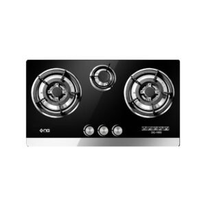 NasGas DG-GN3 Built-in Hob 3 Burner Tempered Glass Gas Stove