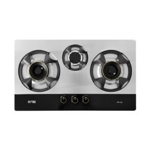 NasGas DG-145 Heavy Duty Built-in Hob 3 Burners Stainless Steel