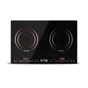 NasGas NTC-223 Double Burner Electric Stove & Infrared Cooker 4400W