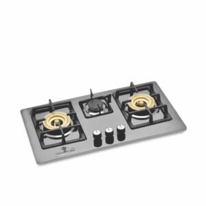 Golden Fuji Kitchen Built In Hob ST-1000 - Brass Burner (Black)