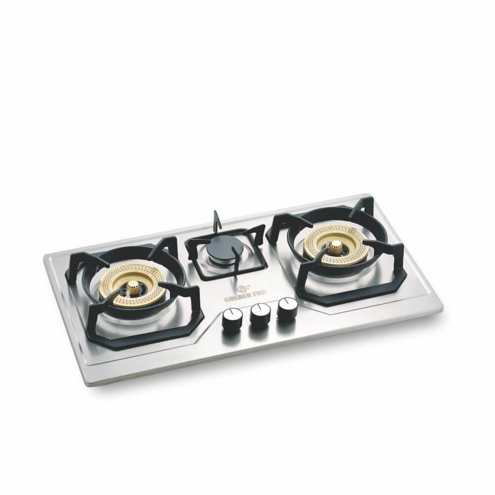 Golden Fuji Kitchen Built In Hob ST-2000 Brass Burner