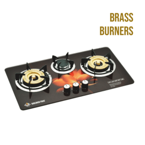 Golden Fuji Kitchen Built In Hob GT-3A22 (Brass Burner)