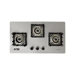 NasGas Build In Hob DG-2034 SS 3 Burner Stainless Steel Hob