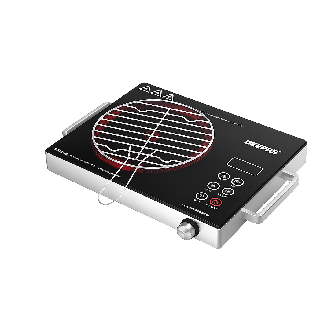 Geepas GIC6921NV Digital Infrared Cooker With Grill 2200W