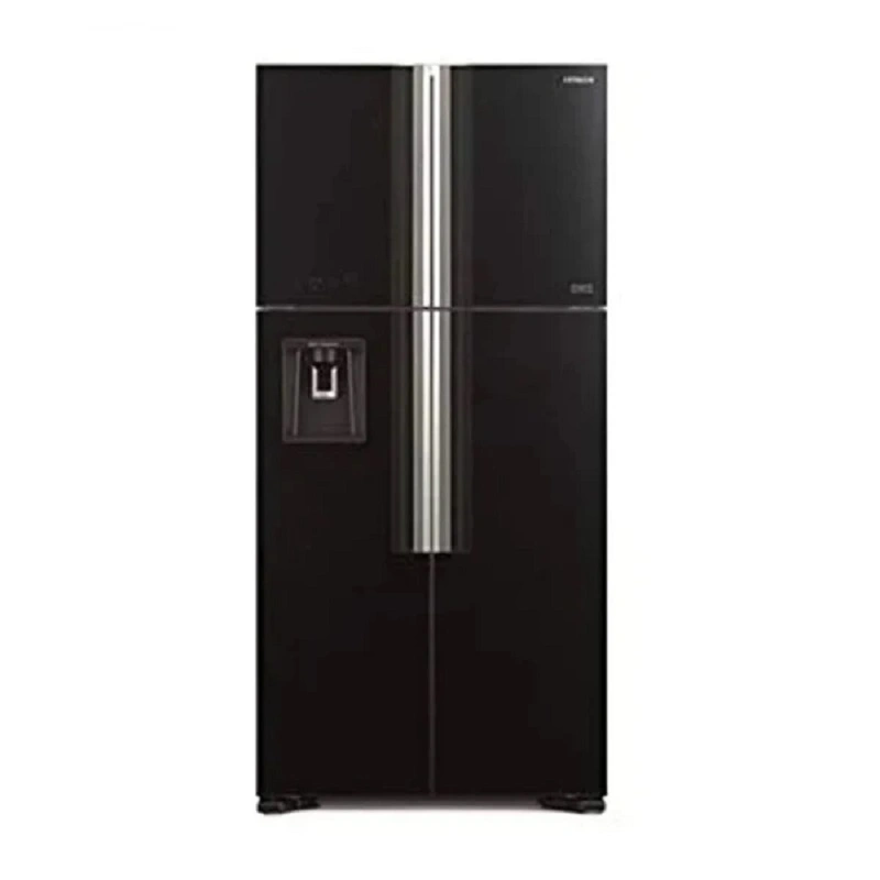 Hitachi 27 CFT Side By Side Inverter Refrigerator R-W760P4K7GBK