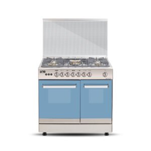 NasGas NG-534 Cooking Range - 5 Burner Double Door Stainless Steel
