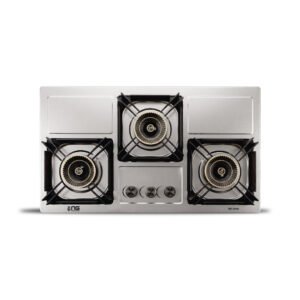 Nasgas Build In Hob DG-334 S 3 Burner Stainless Steel Hob